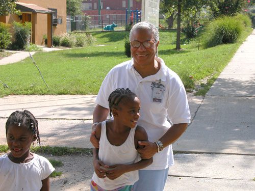 Dr Carolyn N Graham with children