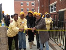 Playground Ribbon Cutting